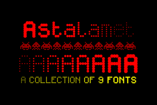 Astalamet Family: A Display Font for Campaign Creatives