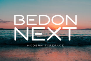 Bedon Next: A Striking Modern Font for Handmade Products