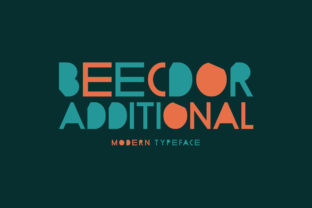 Beecdor Additional: A Modern Display Typeface for Web Design