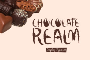 Chocolate Realm: A Display Font for Editorial Design
