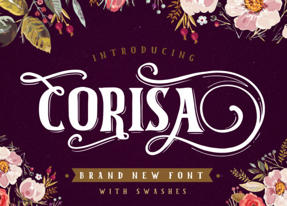 Corisa: A Hand-Crafted Display Font With Character