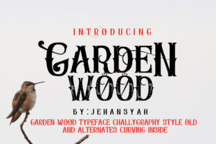 Garden Wood Font: A Charming Typeface for Brand Builders