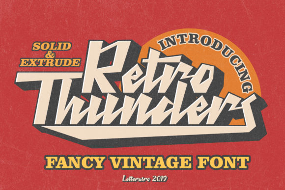 How the Retro Thunder Font Became My Go-To Display Typeface