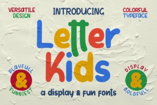 Letter Kids: A Playful Typeface for Digital Design