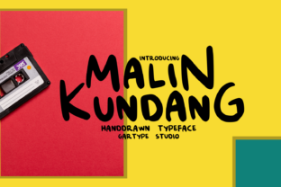 Malin Kundang Font: A Playful Typeface for Editorial Design