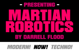 Martian Robotics Font: Sharp, Sci-Fi Branding for Your Business