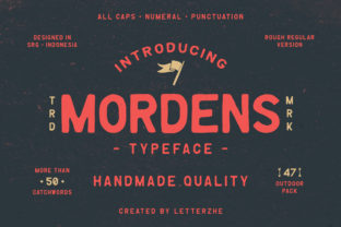 Mordens: A Vintage Font That Makes Small Brands Look Instantly Memorable