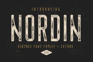 Nordin Family: A Display Font That Makes Your Brand Unforgettable