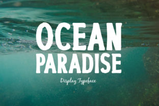 Ocean Paradise: The Display Font for Editorial Brilliance