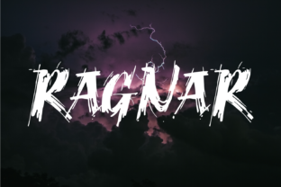Ragnar Font: A Handmade Brush Typeface for Bold Branding