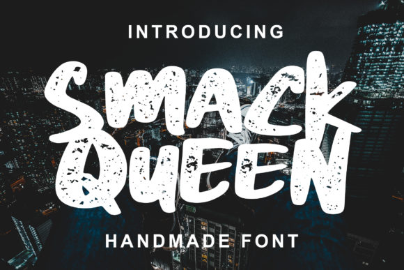 Smack Queen: A Distinctive Logotype Font for Web Design
